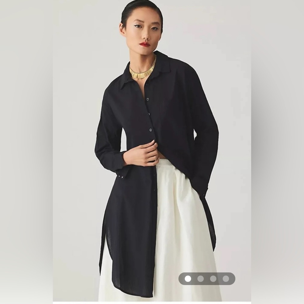 Maeve Anthropologie Longline Tunic L NWOT